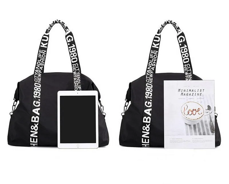 Large Capacity Nylon Travel Tote