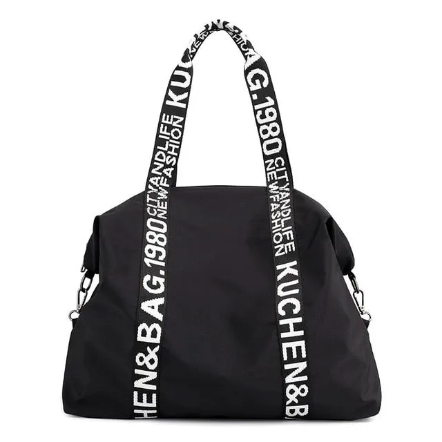 Large Capacity Nylon Travel Tote