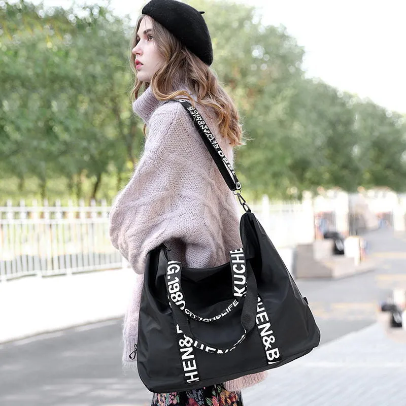Large Capacity Nylon Travel Tote