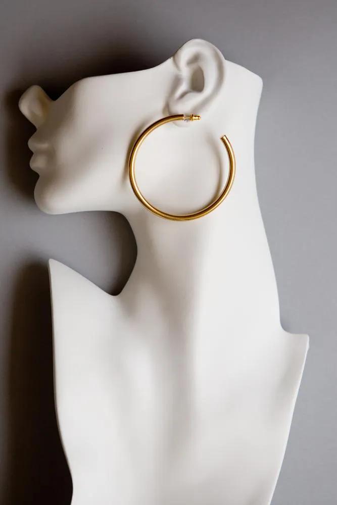 Large Oversize Hoop Earrings