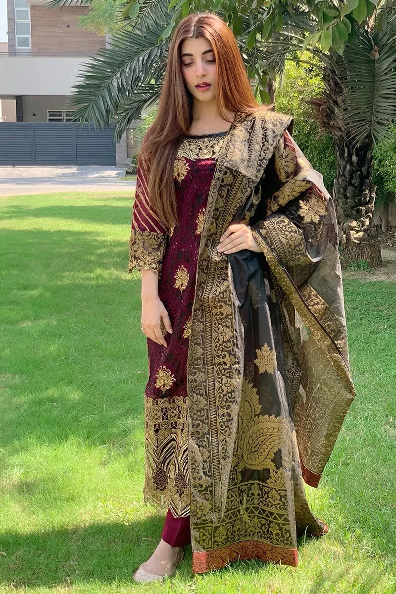 Latest Chiffon Festive Collection 2020 #Y6122