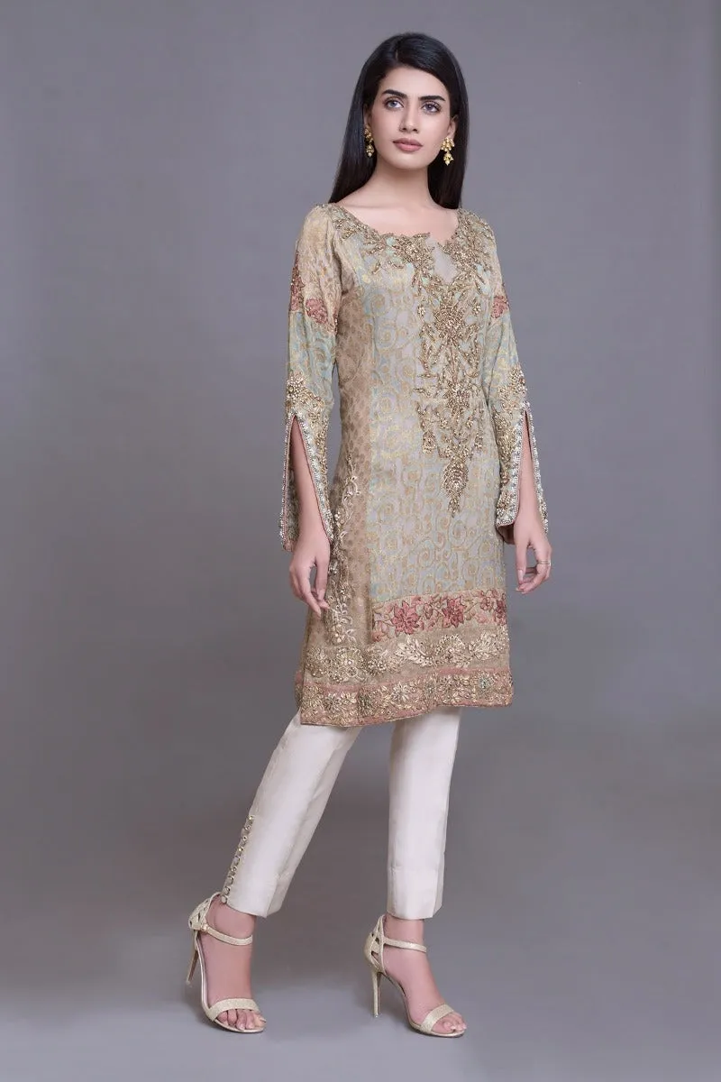 Latest Chiffon Suit for Wedding Party #Y2065