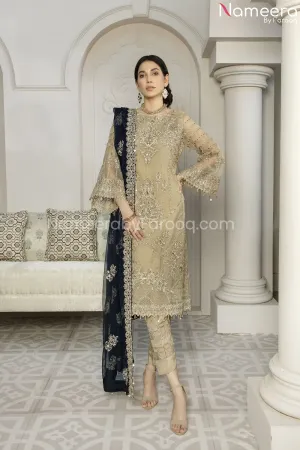Latest Pakistani Dress Chiffon for Wedding Party #BP170