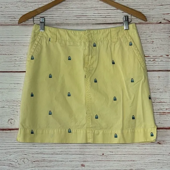 Lilly Pulitzer Vintage White Label Skirt Sz 0