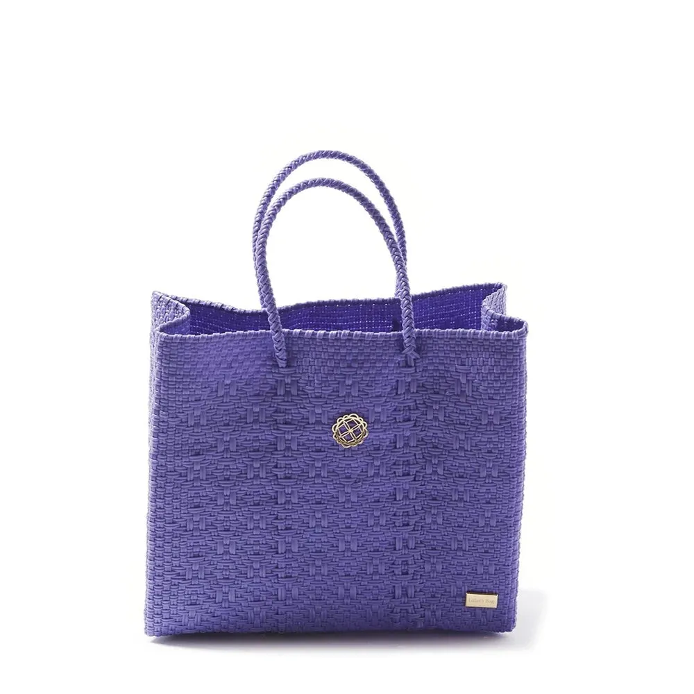 Lola's Bags Small Purple Tote Bag