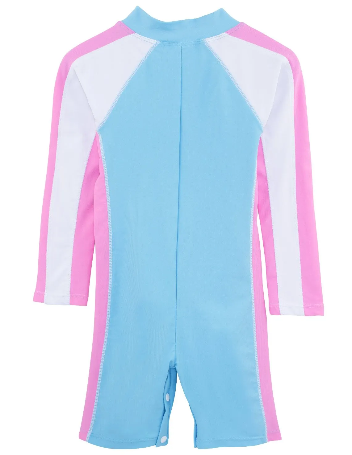 Long Sleeve One-Piece Swimsuit - Mallow