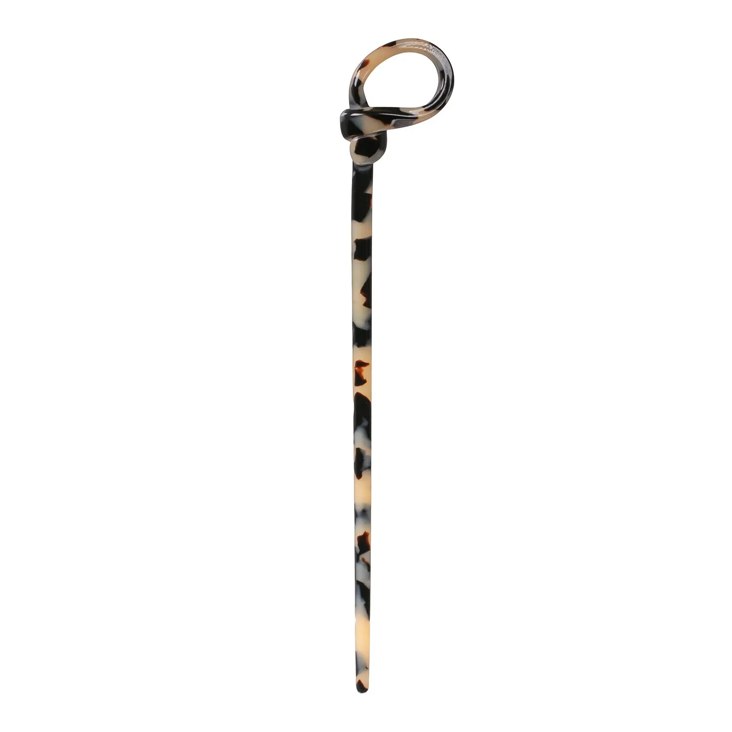 Loop Light Tortoiseshell Hair Pin