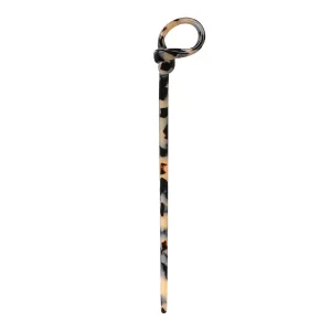 Loop Light Tortoiseshell Hair Pin