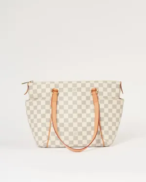 Louis Vuitton Damier Azur Canvas Totally PM Tote Bag