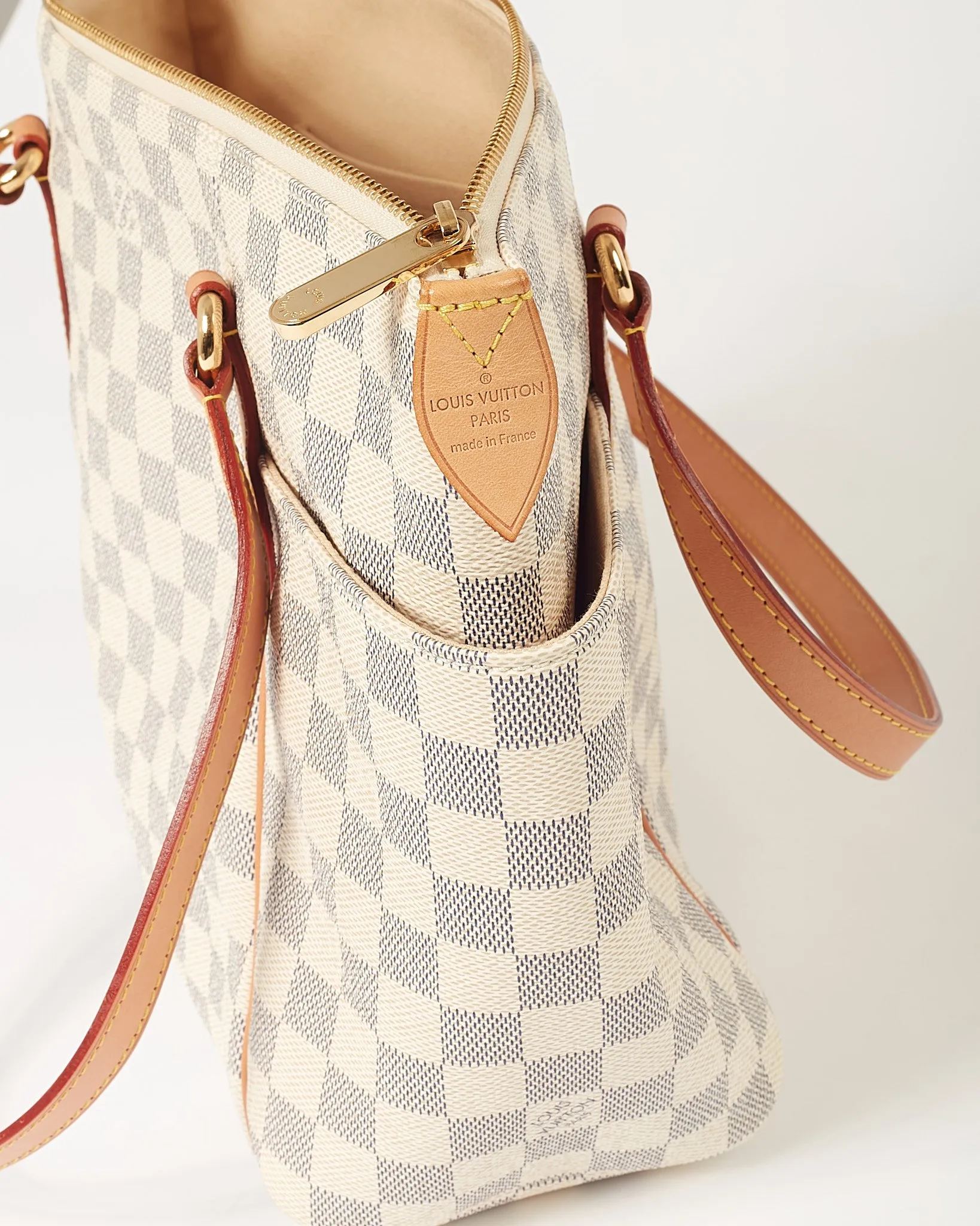 Louis Vuitton Damier Azur Canvas Totally PM Tote Bag