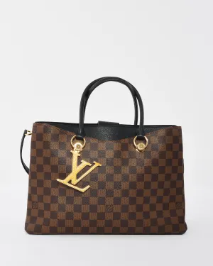 Louis Vuitton Damier Ebene Canvas Riverside Tote Bag
