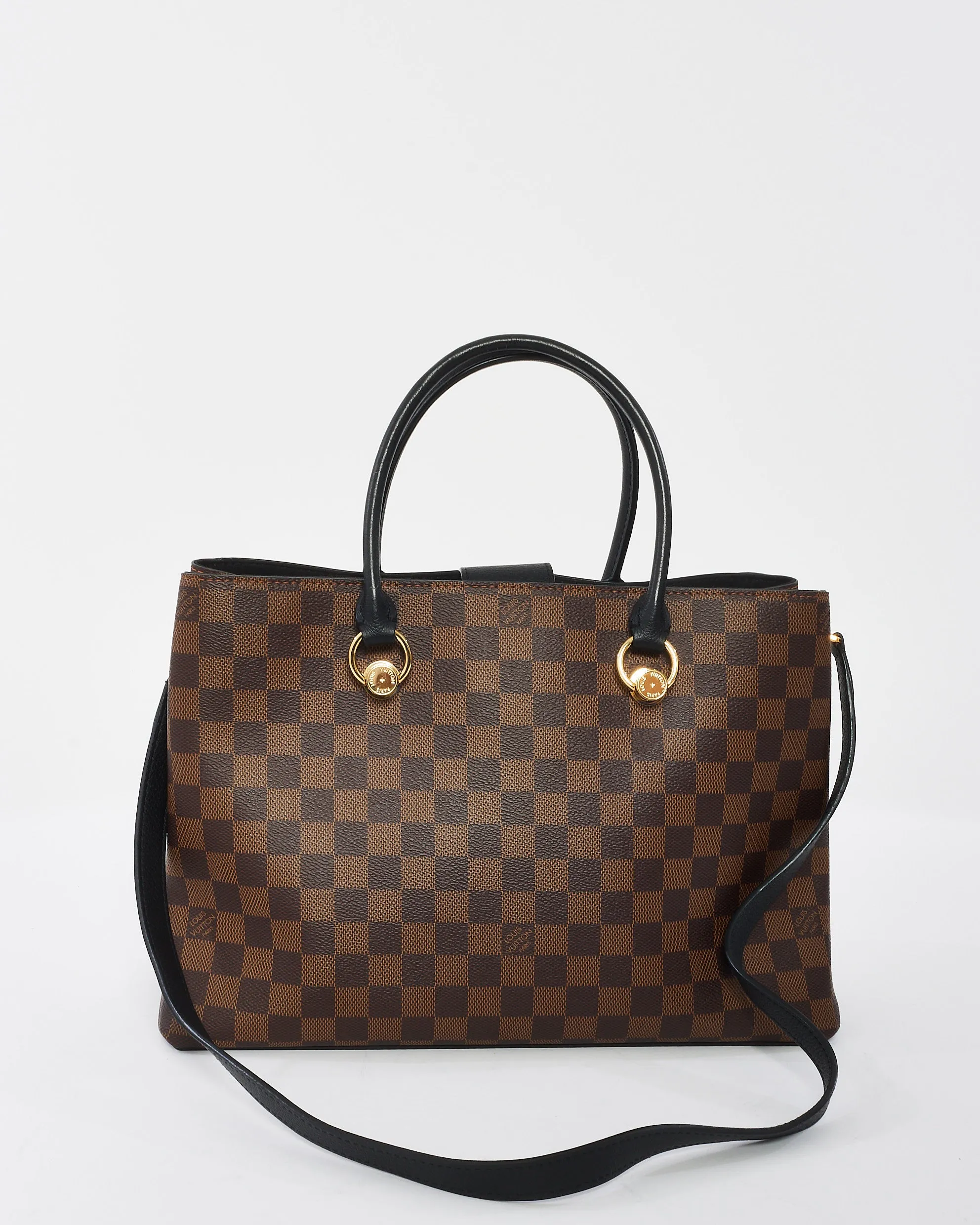 Louis Vuitton Damier Ebene Canvas Riverside Tote Bag