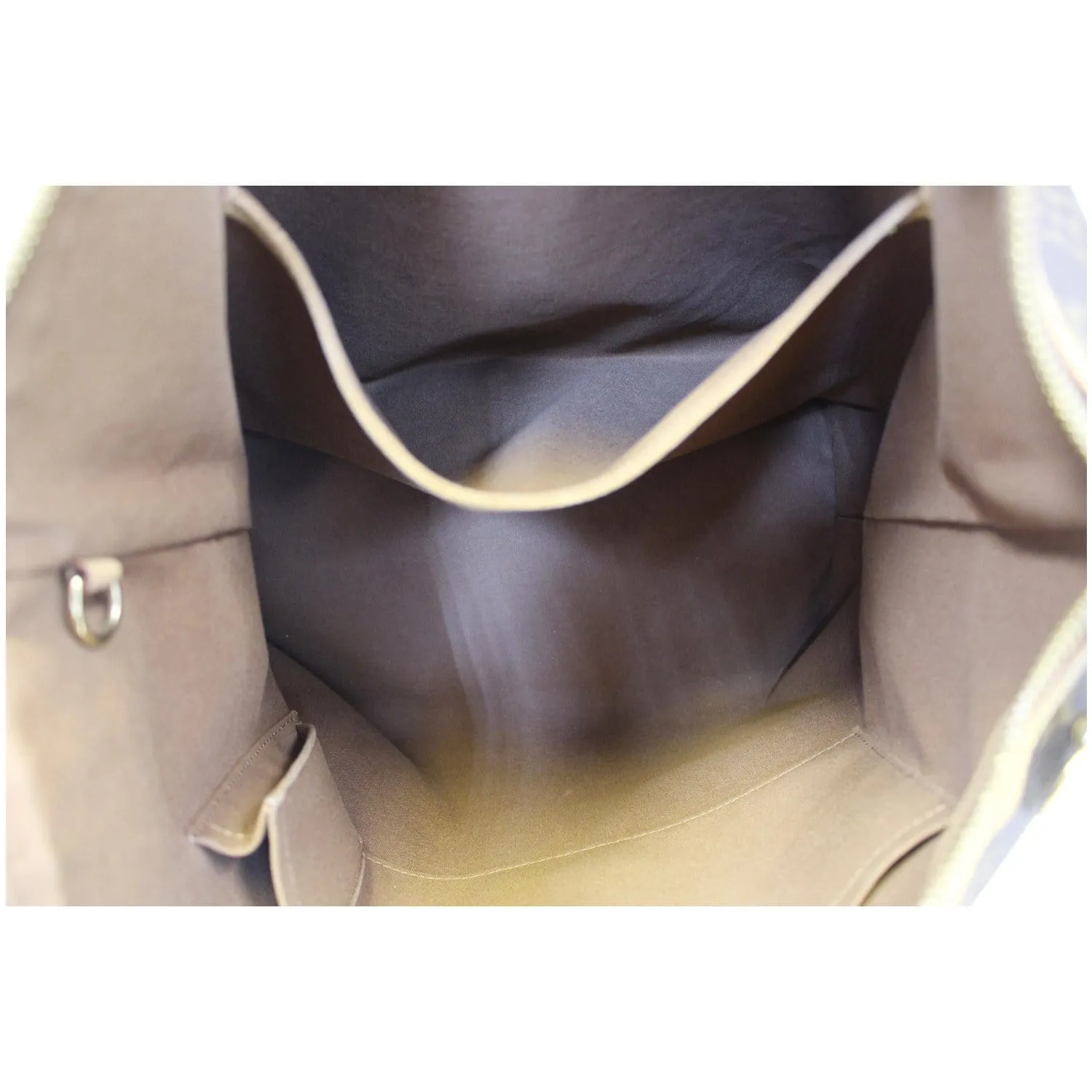 LOUIS VUITTON Palermo GM Monogram Canvas Tote Shoulder Bag Brown