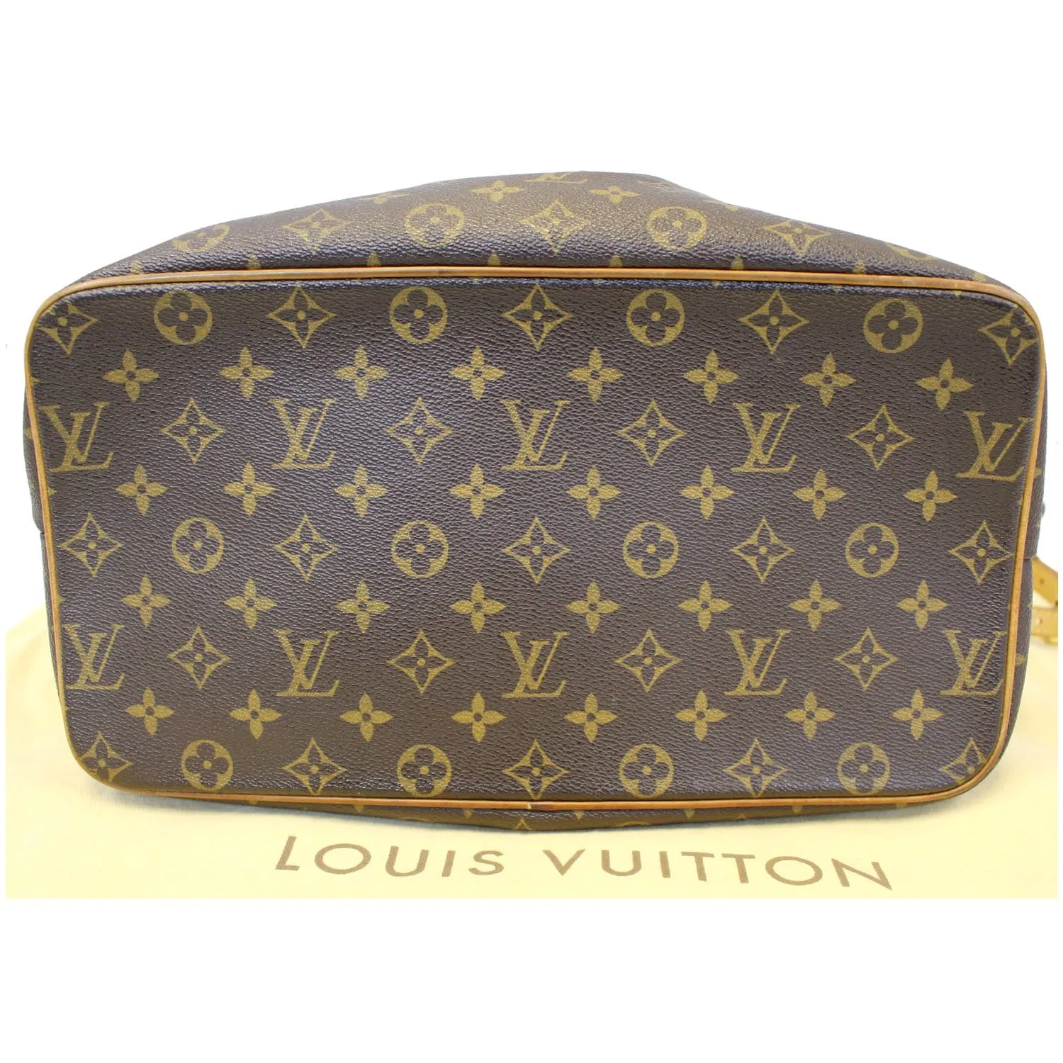 LOUIS VUITTON Palermo GM Monogram Canvas Tote Shoulder Bag Brown