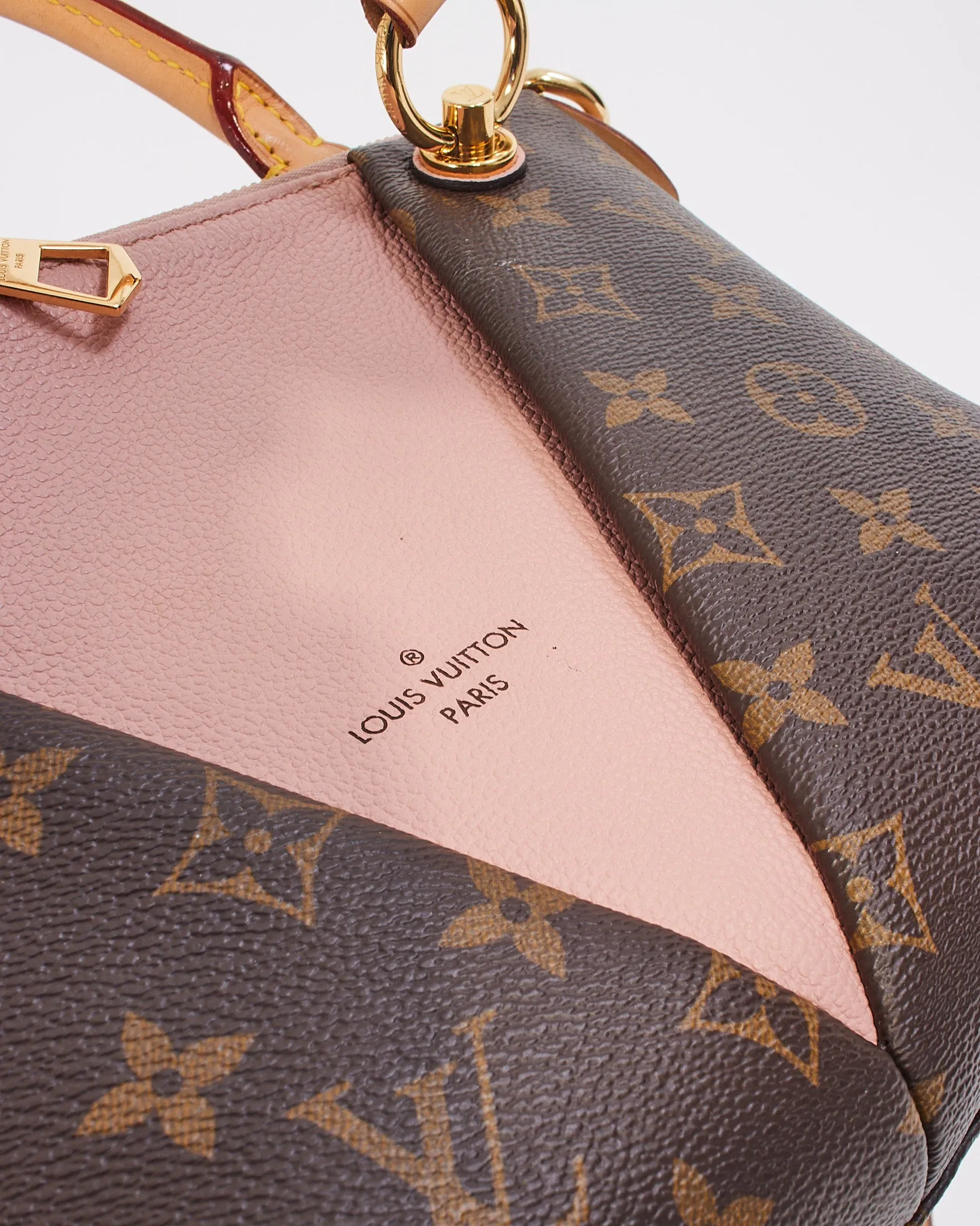 Louis Vuitton Pink (Rose Poudre) Monogram BB V Tote