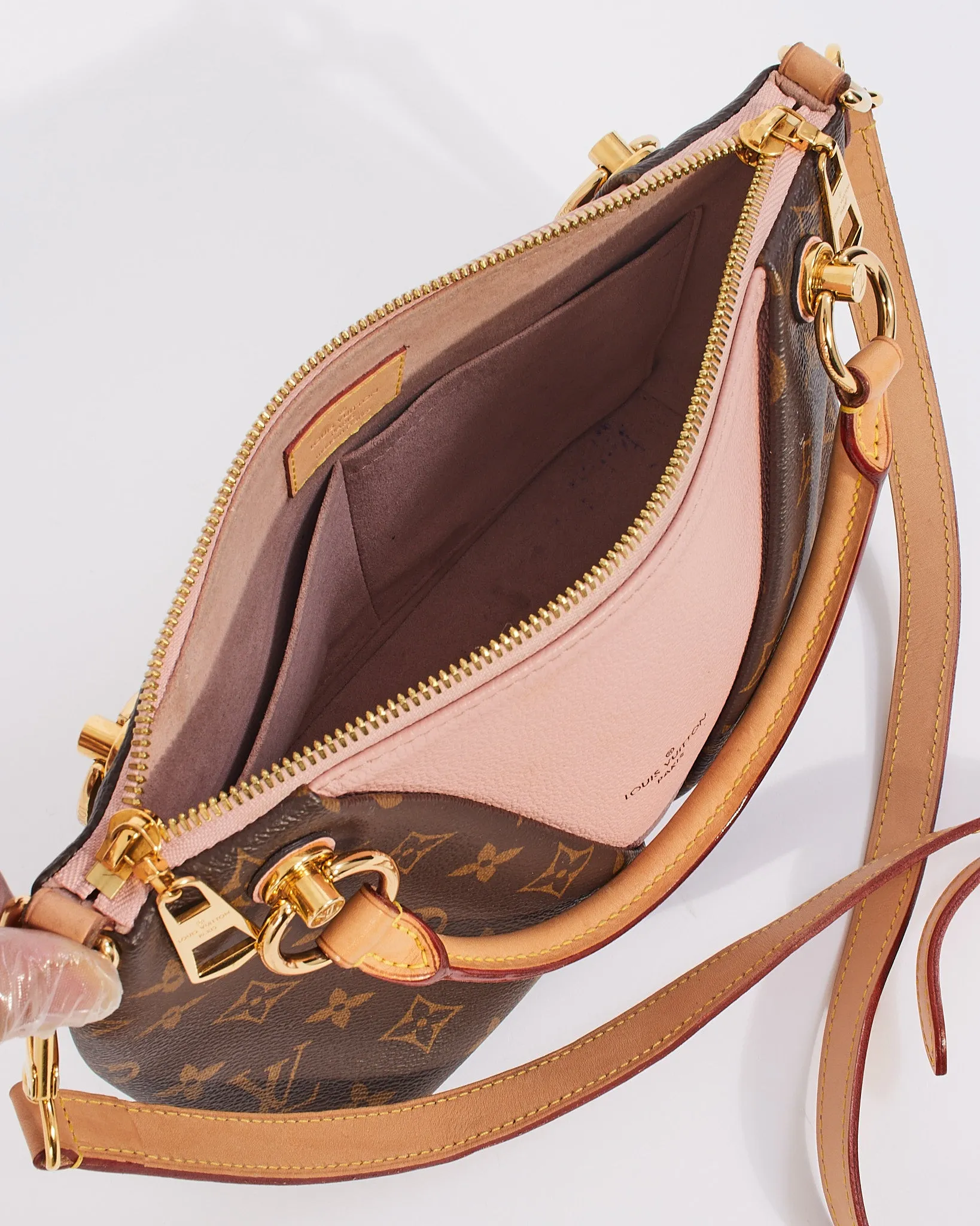 Louis Vuitton Pink (Rose Poudre) Monogram BB V Tote
