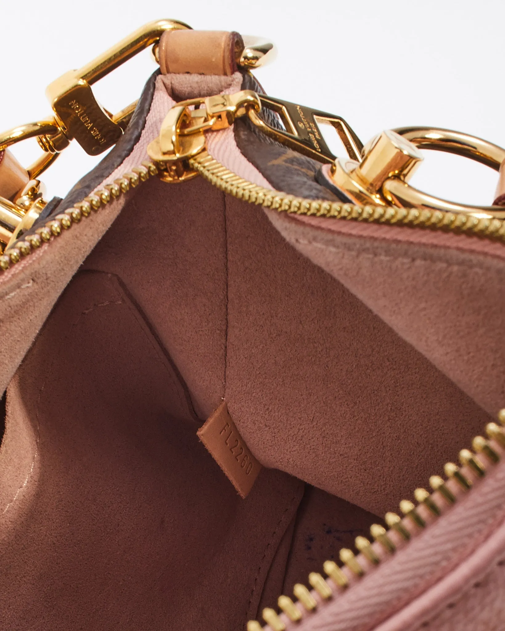 Louis Vuitton Pink (Rose Poudre) Monogram BB V Tote