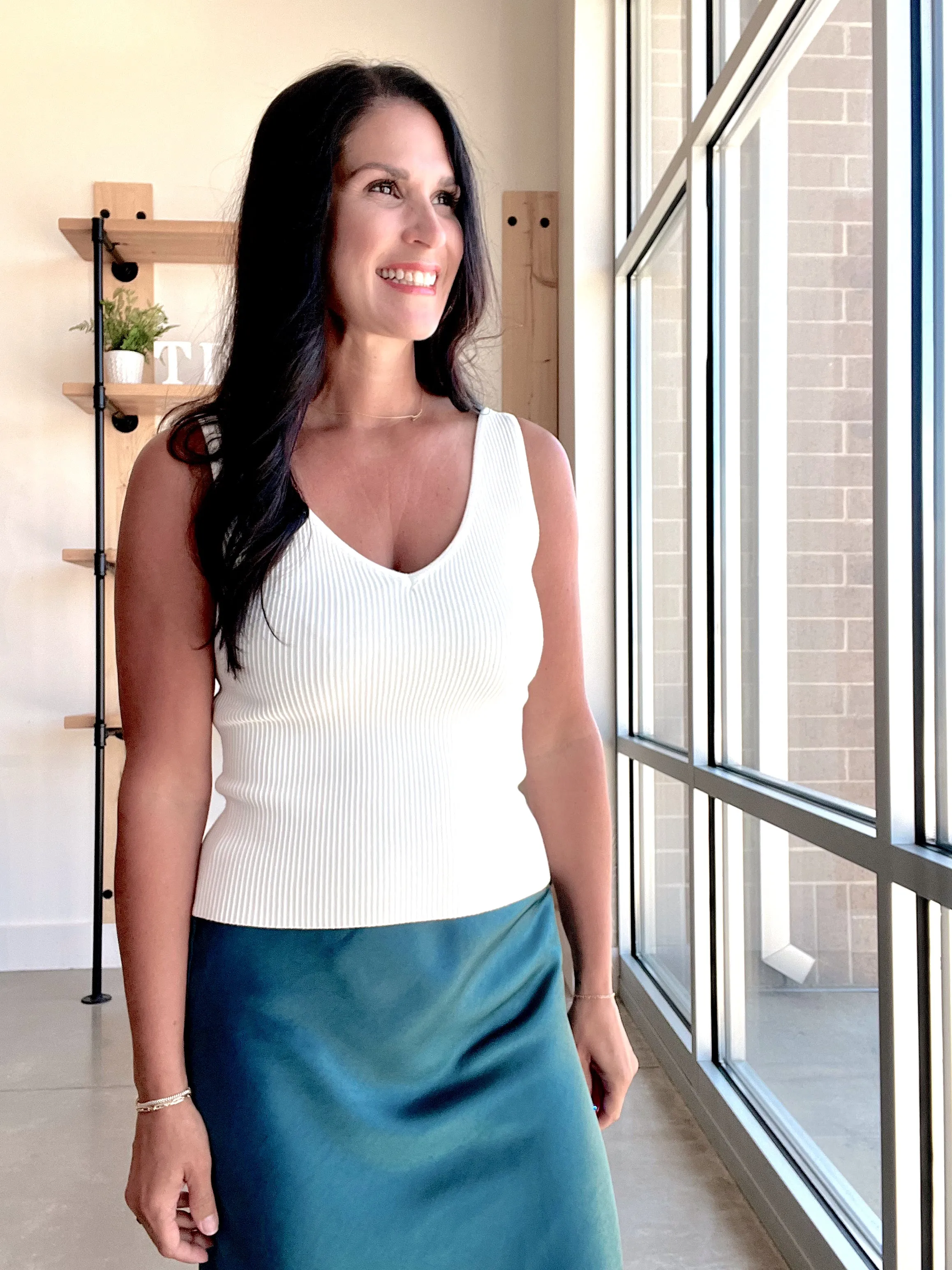 Lucy V-neck Tank Top