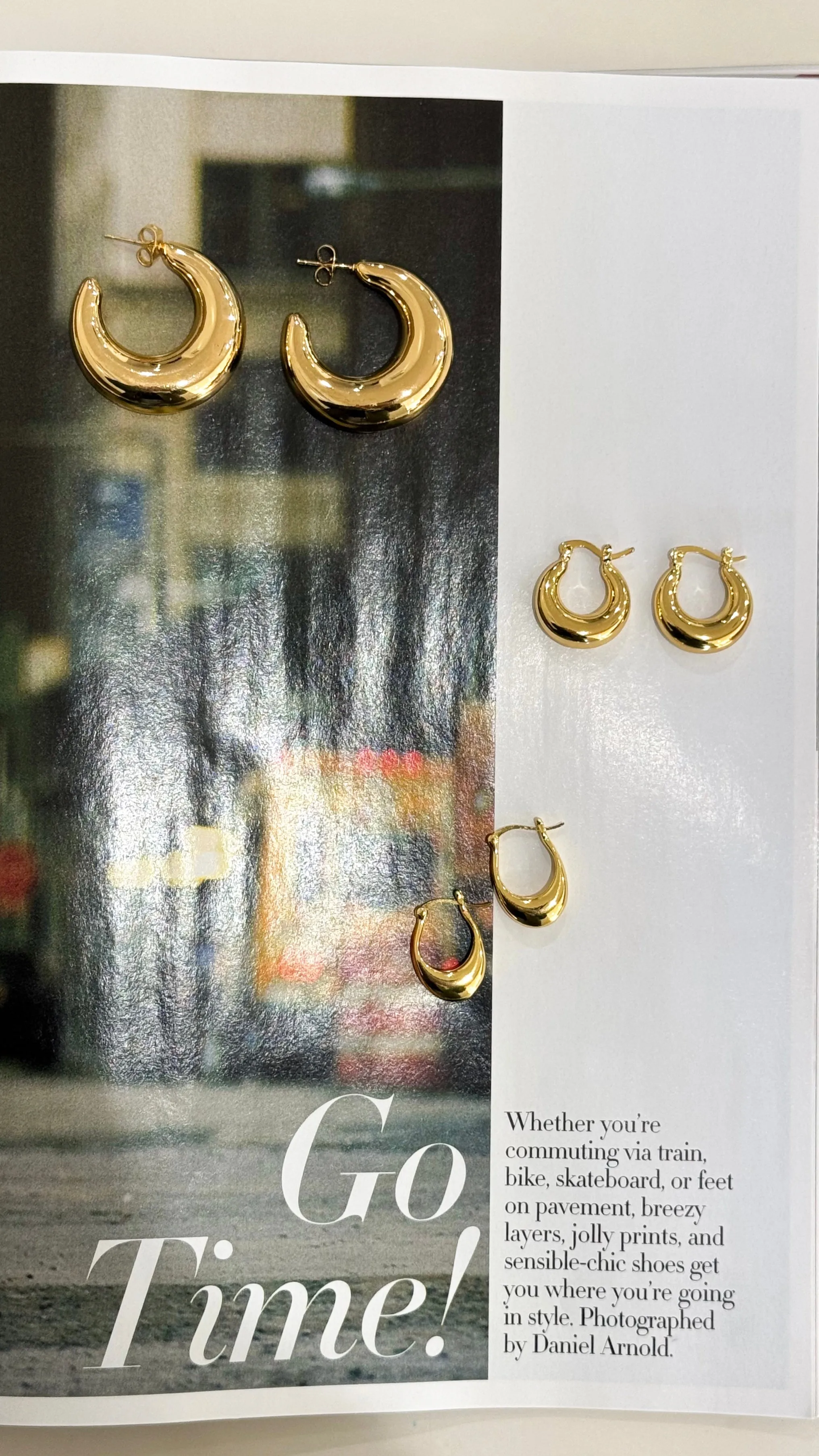 Luz Hoop Earrings