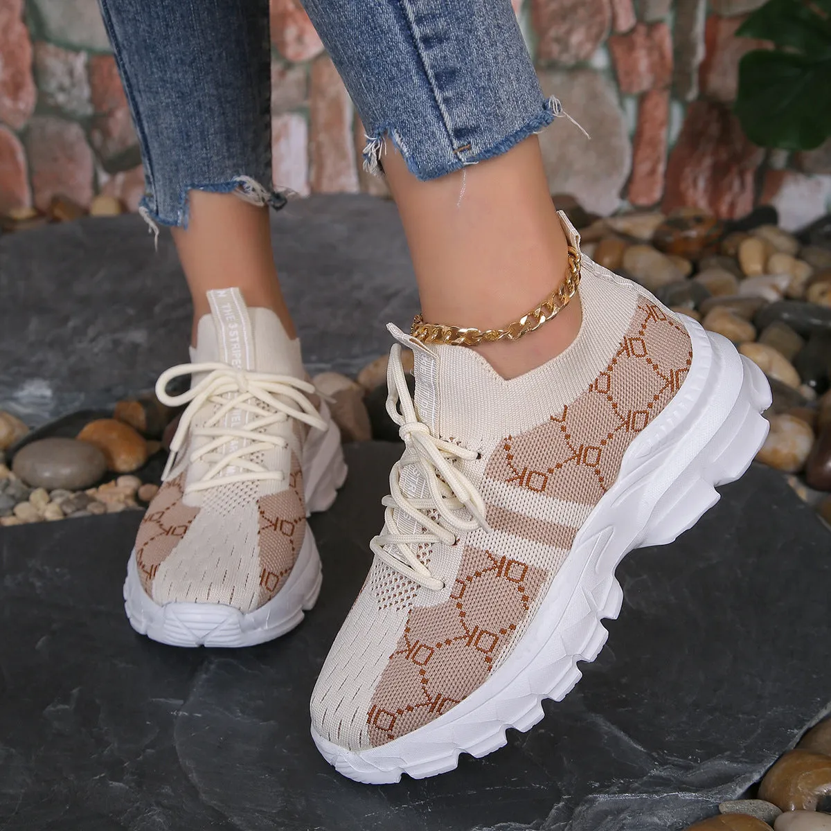 Mandy – Breathable Canvas Sneakers for Women