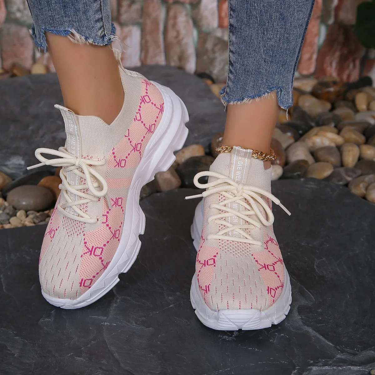 Mandy – Breathable Canvas Sneakers for Women