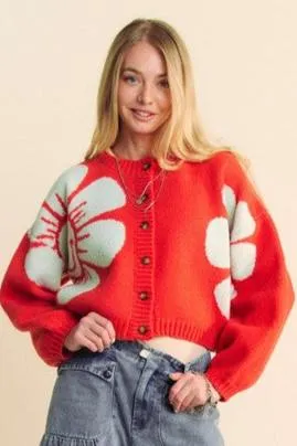 Mara Floral Cardigan