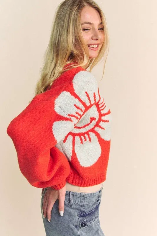Mara Floral Cardigan
