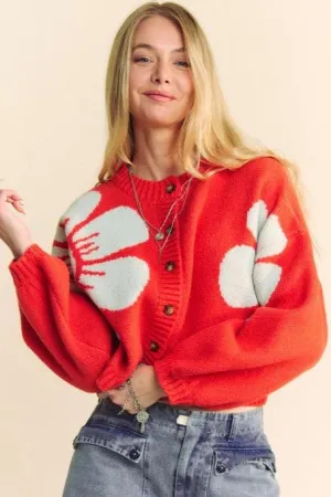Mara Floral Cardigan