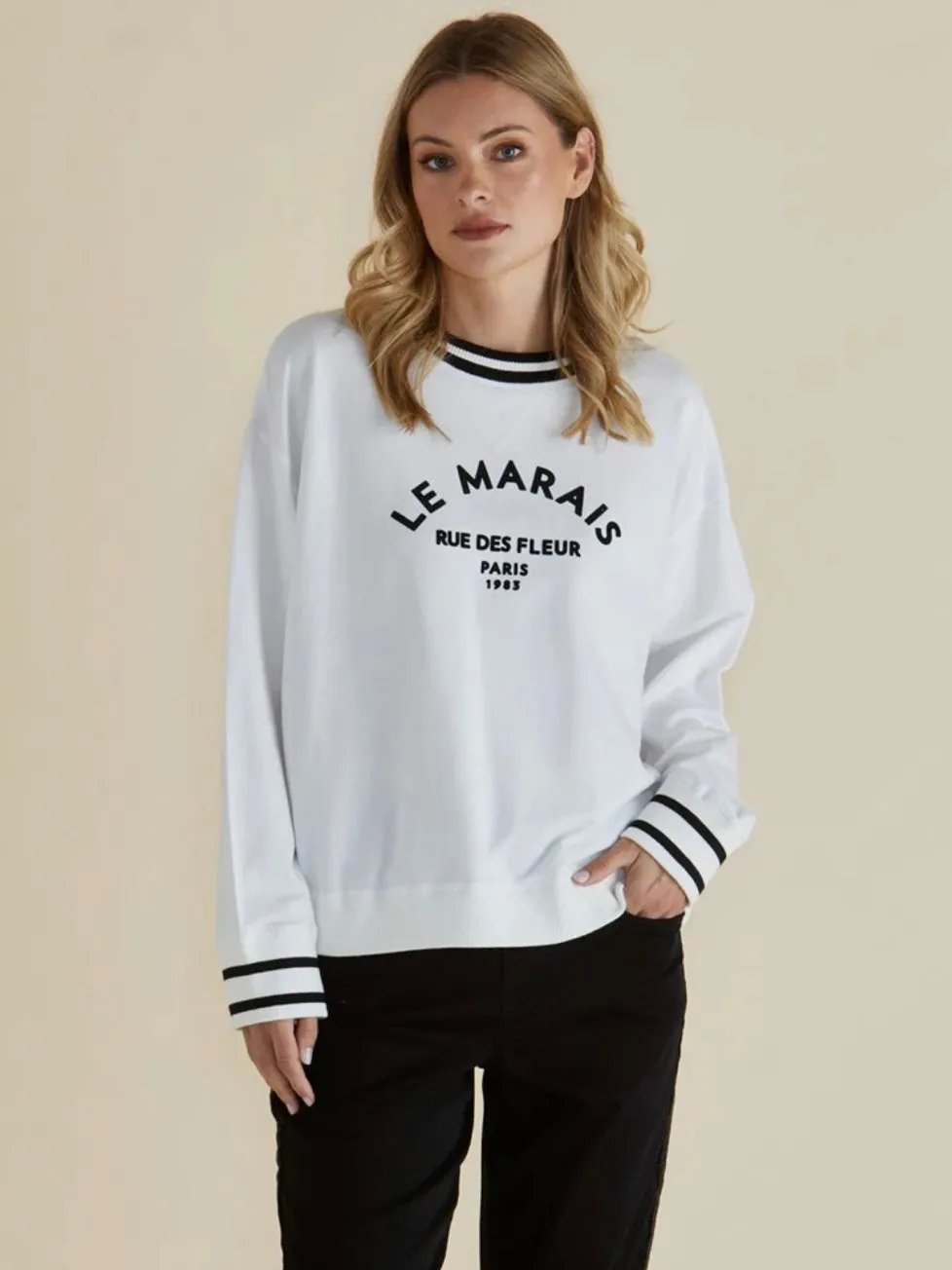 Marais Sweat - White