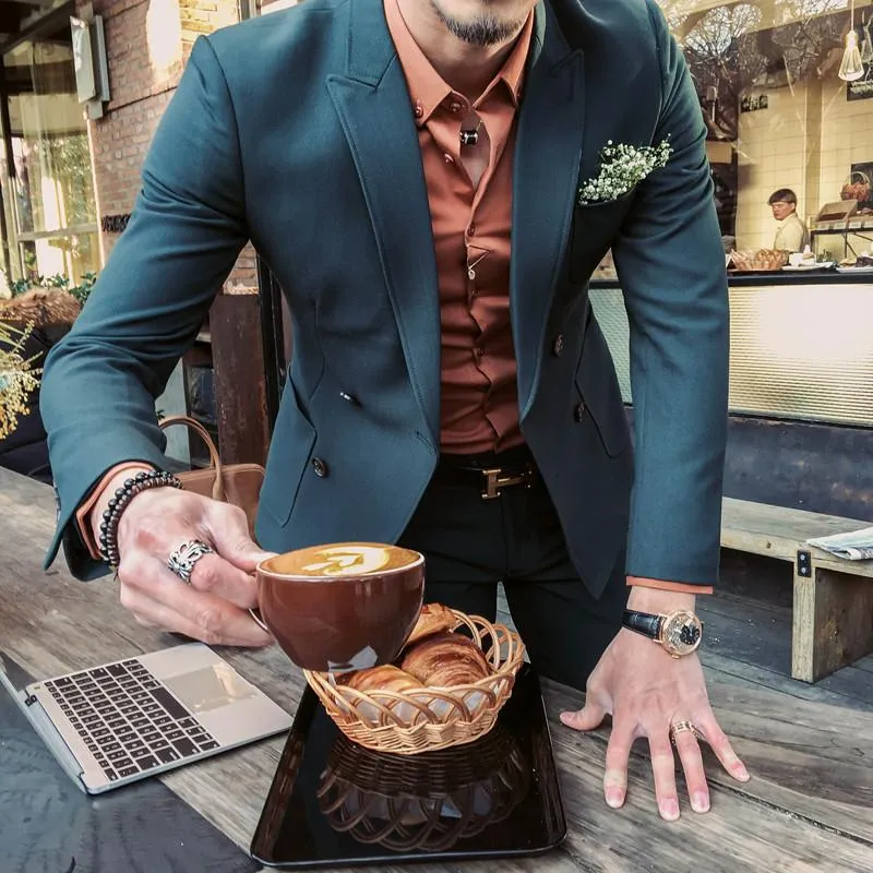 Men's Double Breasted Jacket