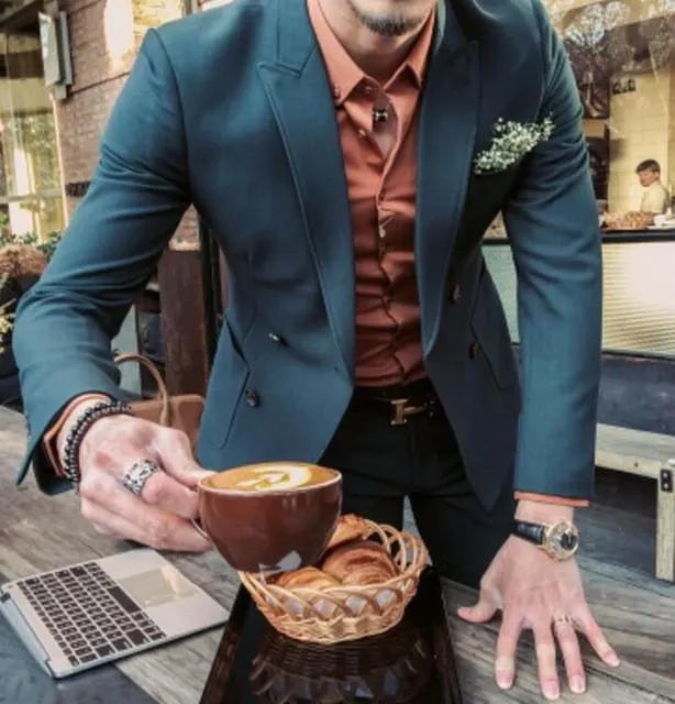 Men's Double Breasted Jacket