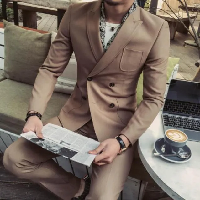Men's Double Breasted Jacket