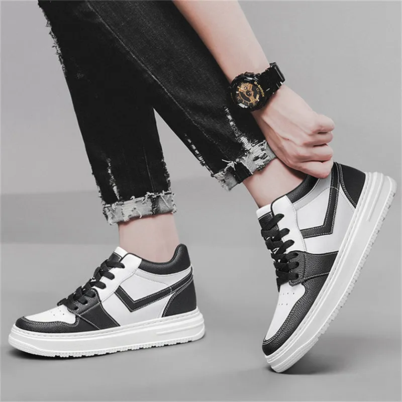 Men's Hollow Out Breathable Non-Slip Thick Sole Sneakers