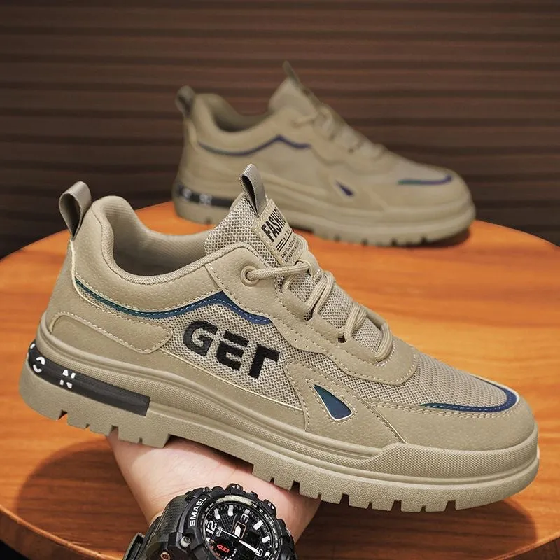 Men's Labor Protection Summer Mesh Surface Industrial Sneakers