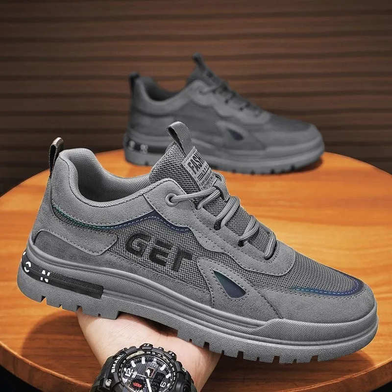 Men's Labor Protection Summer Mesh Surface Industrial Sneakers