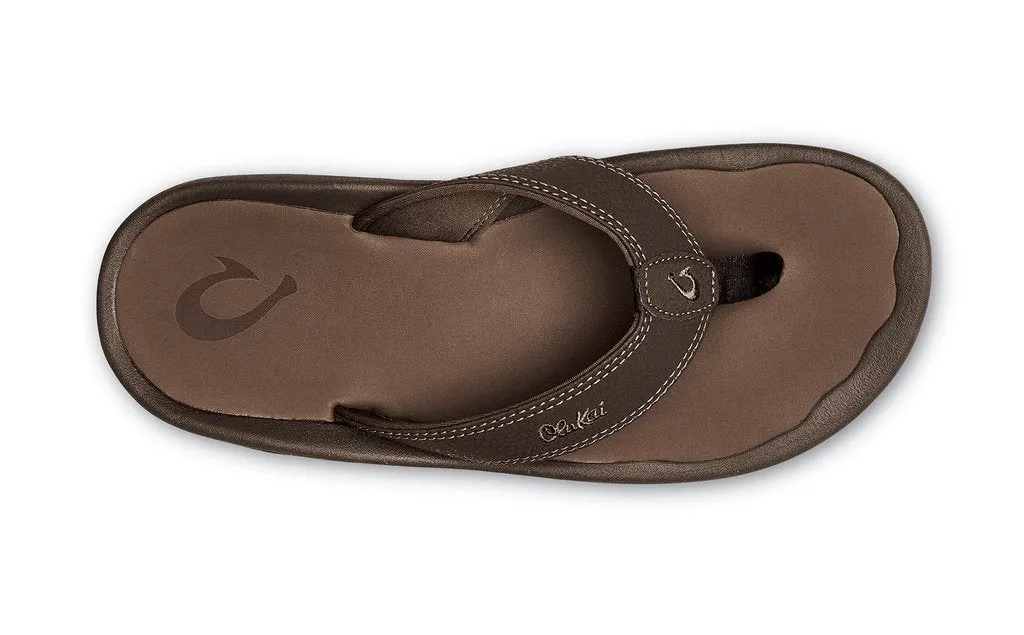 MENS OLUKAI OHANA- DARK JAVA/RAY