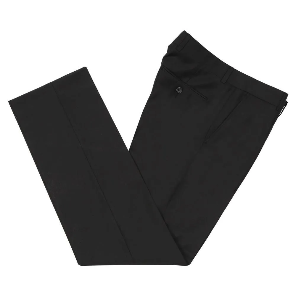 Men's One Button Black Polka Tuxedo(Jacket Pants Vest Tie) Up To 5XL