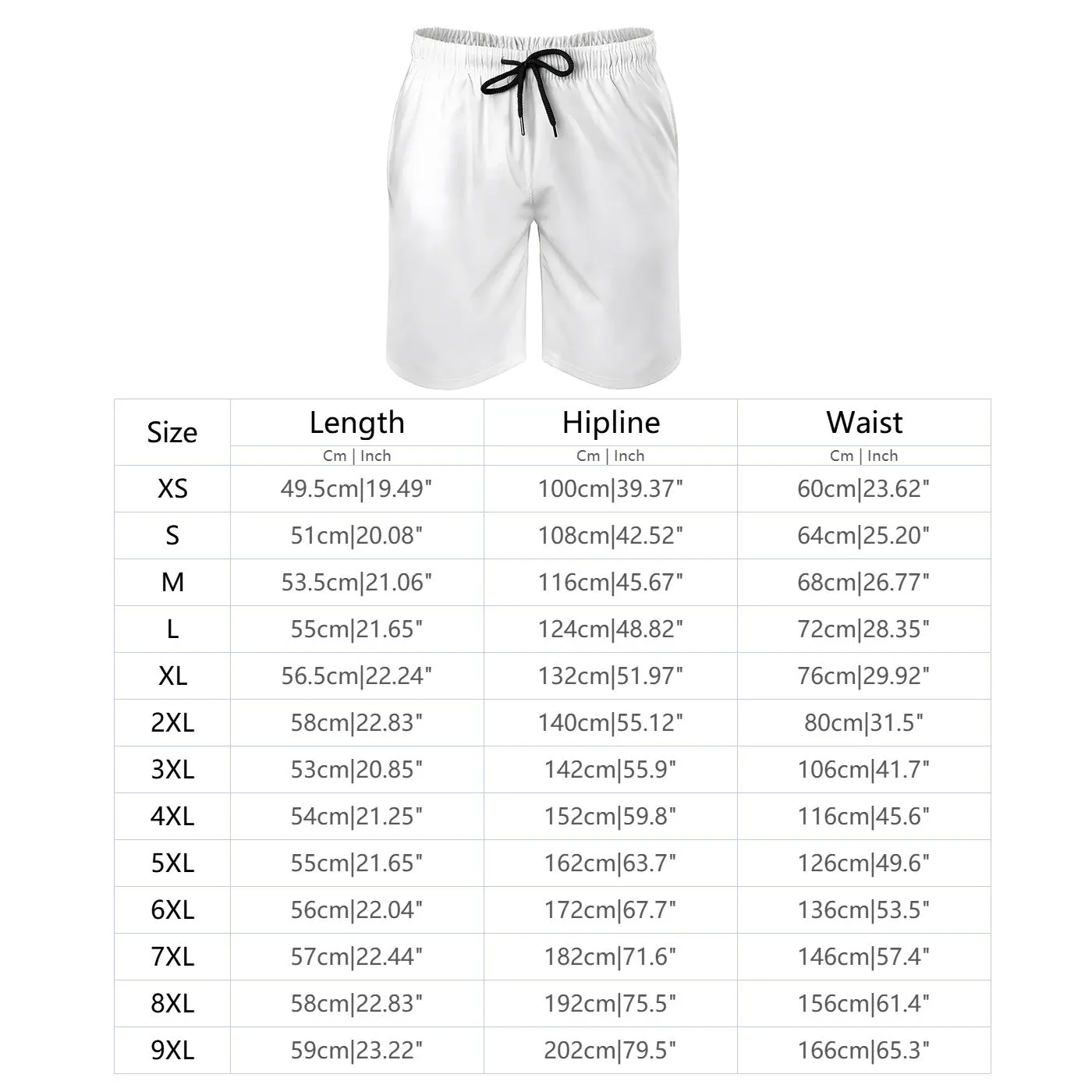 Men's Pocket Drawstring Letter Breathable Shorts