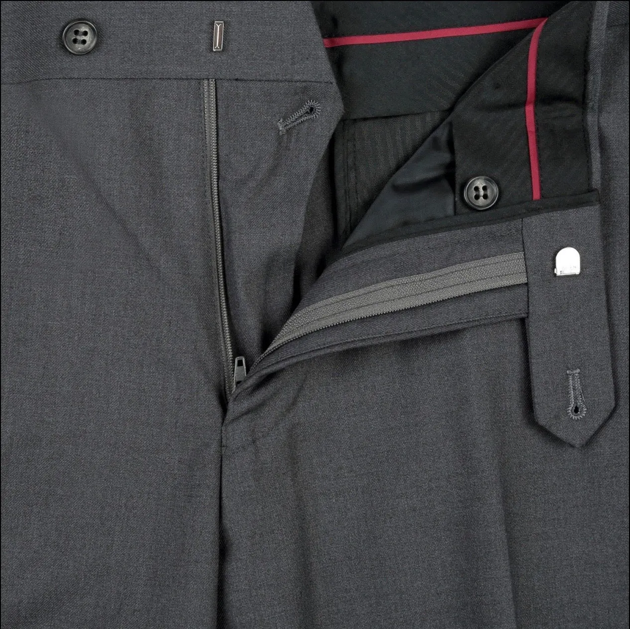 Men's Renoir Two Piece Charcoal Slim Fit Suit