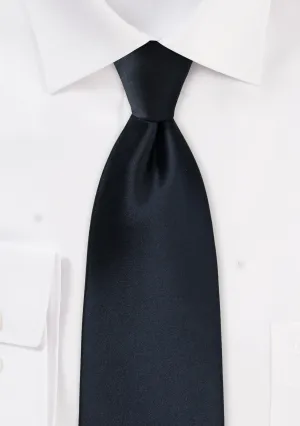 Midnight Solid Necktie
