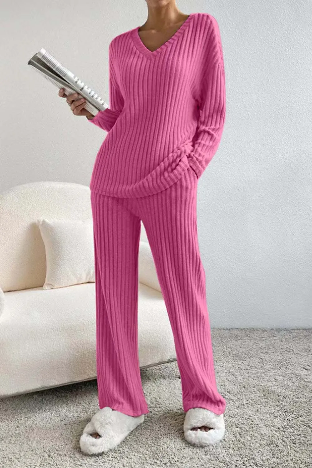 Milara - Luxe Textured Knit Lounge Set