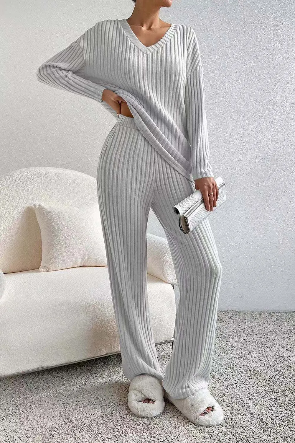 Milara - Luxe Textured Knit Lounge Set