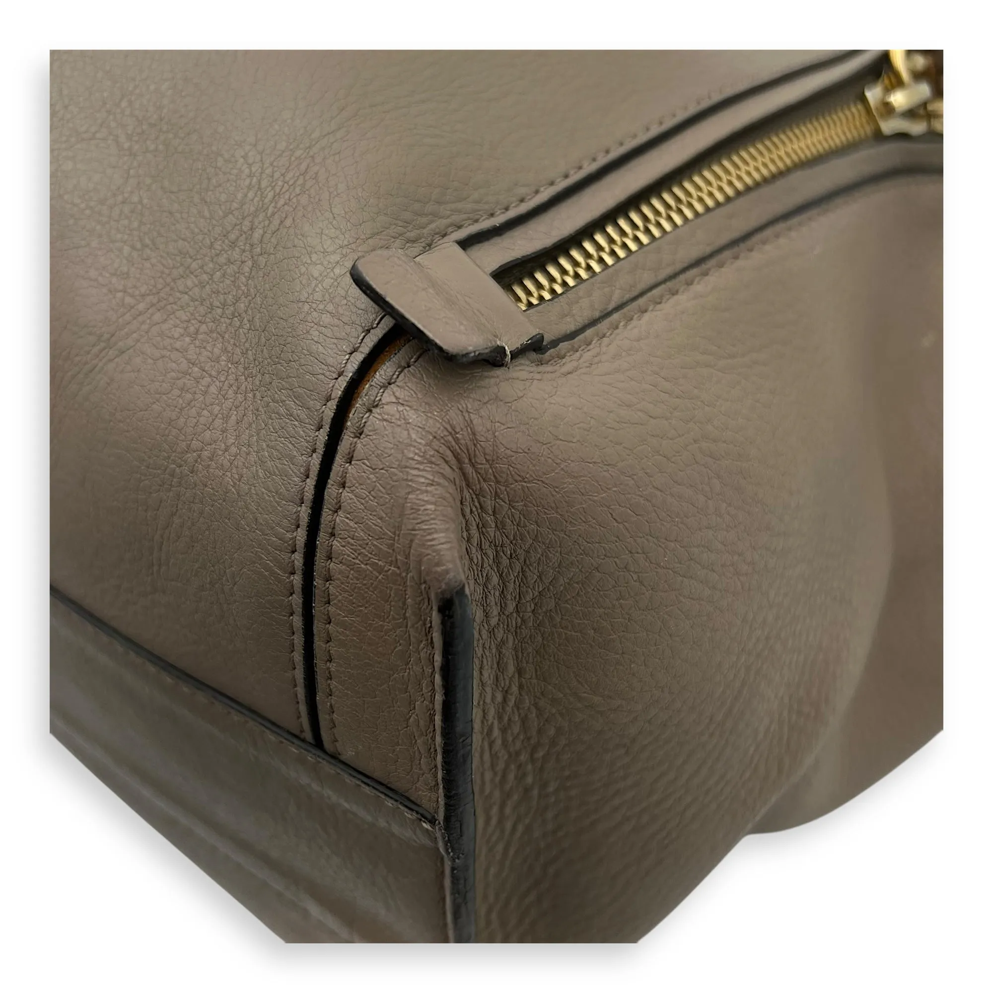Milo Tote Bag Beige in Calfskin