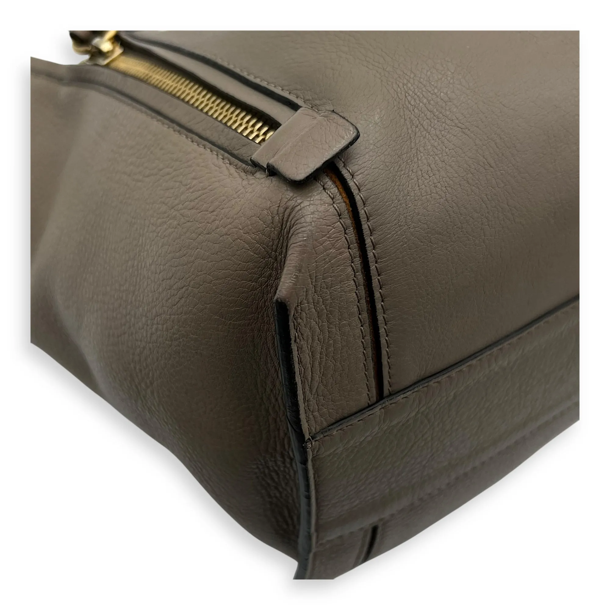 Milo Tote Bag Beige in Calfskin