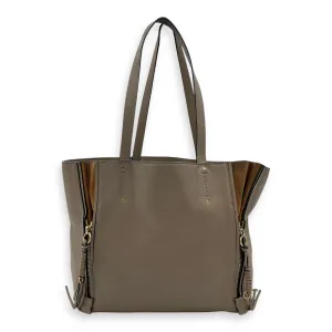 Milo Tote Bag Beige in Calfskin
