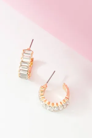 Mini Baguette Hoops