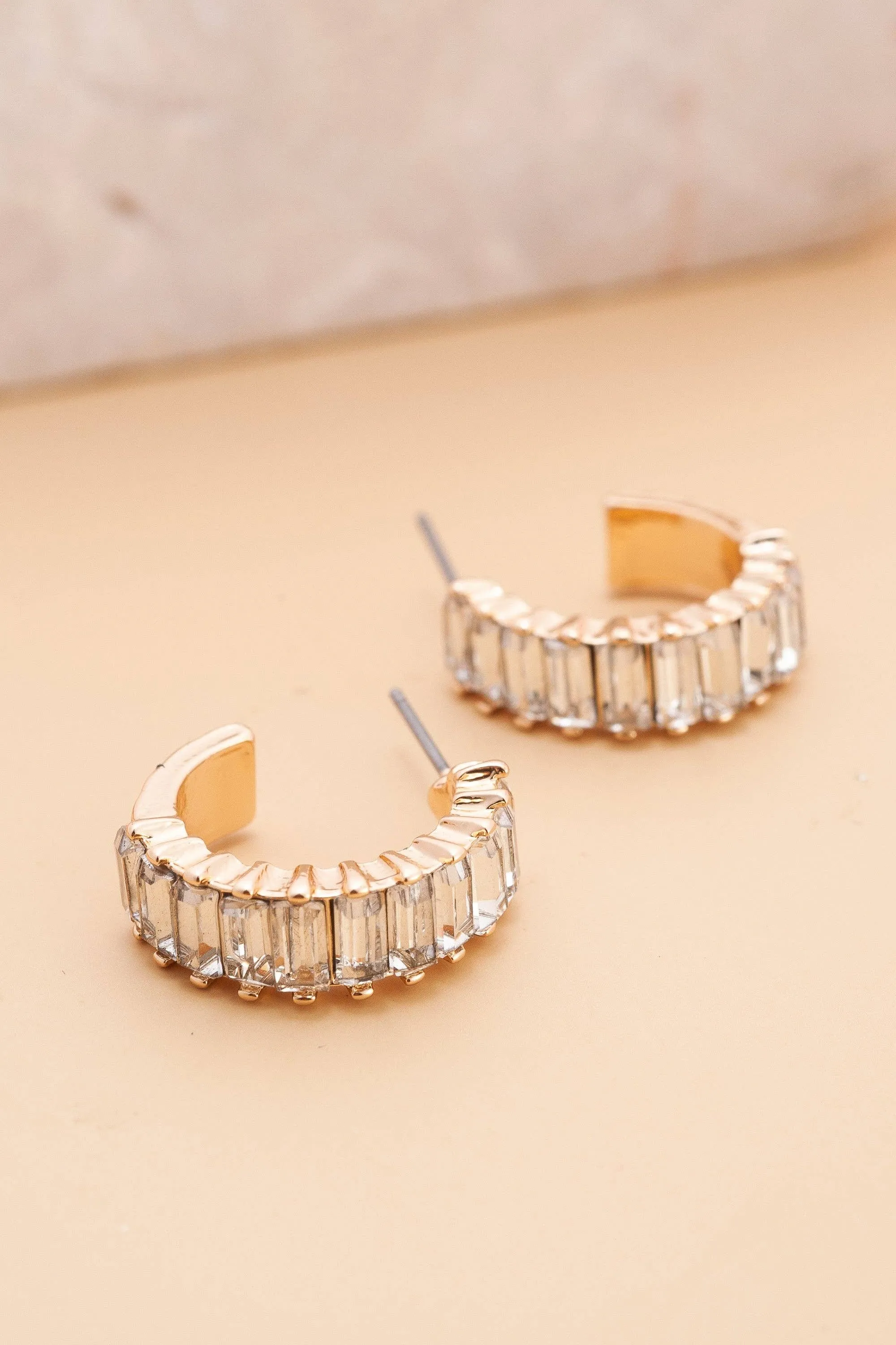 Mini Baguette Hoops