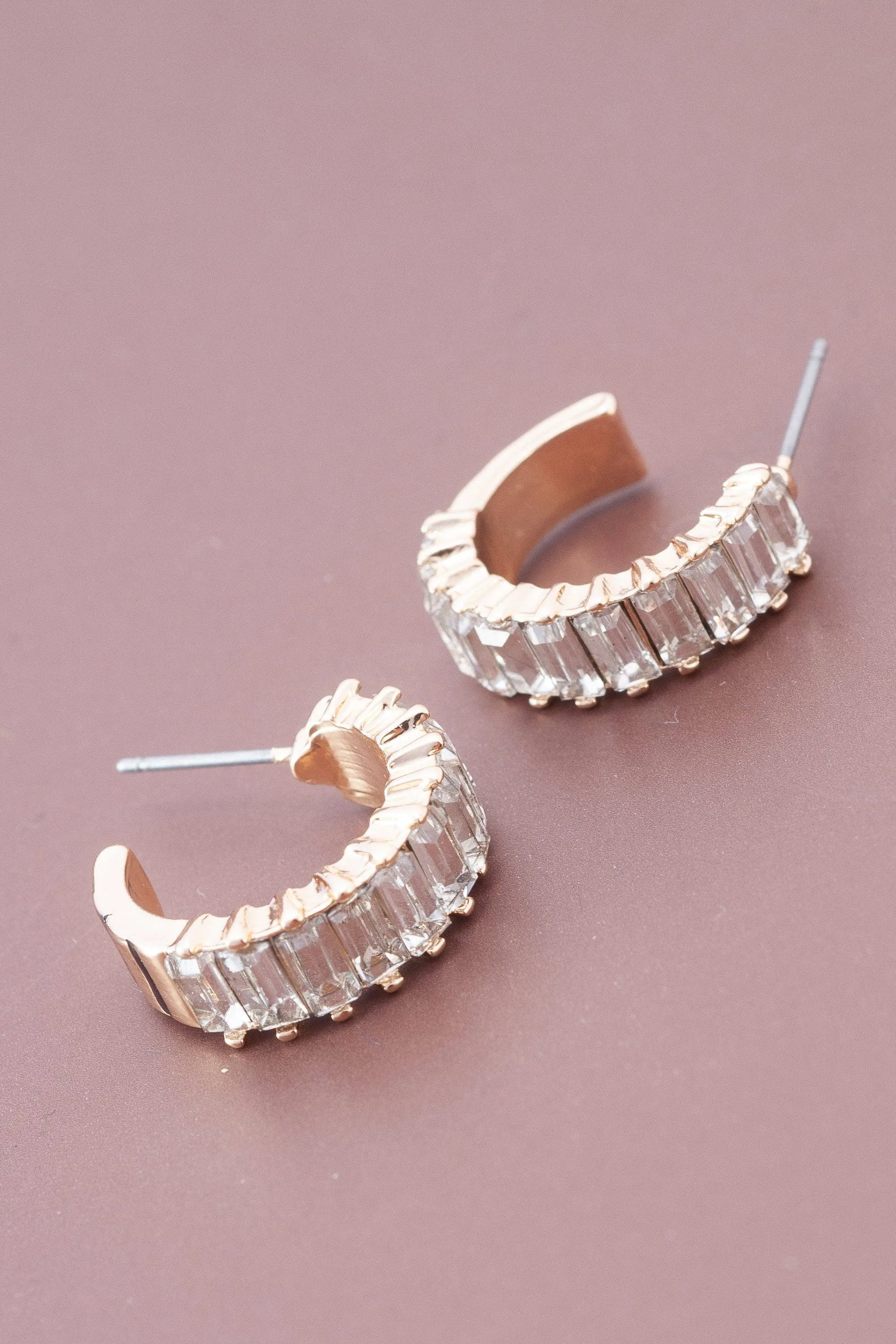Mini Baguette Hoops