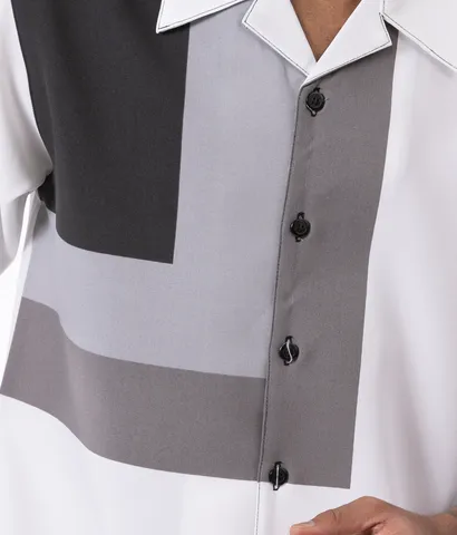 Montique 2309 Two Piece Set White