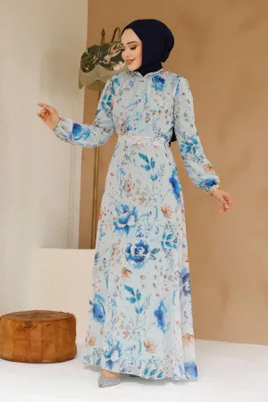 Nalla Chiffon Maxi Dress